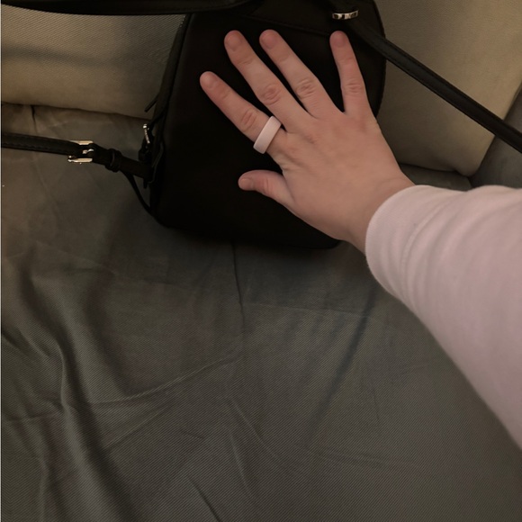 Michael Kors Black Pebbled Leather Backpack - Picture 3 of 3